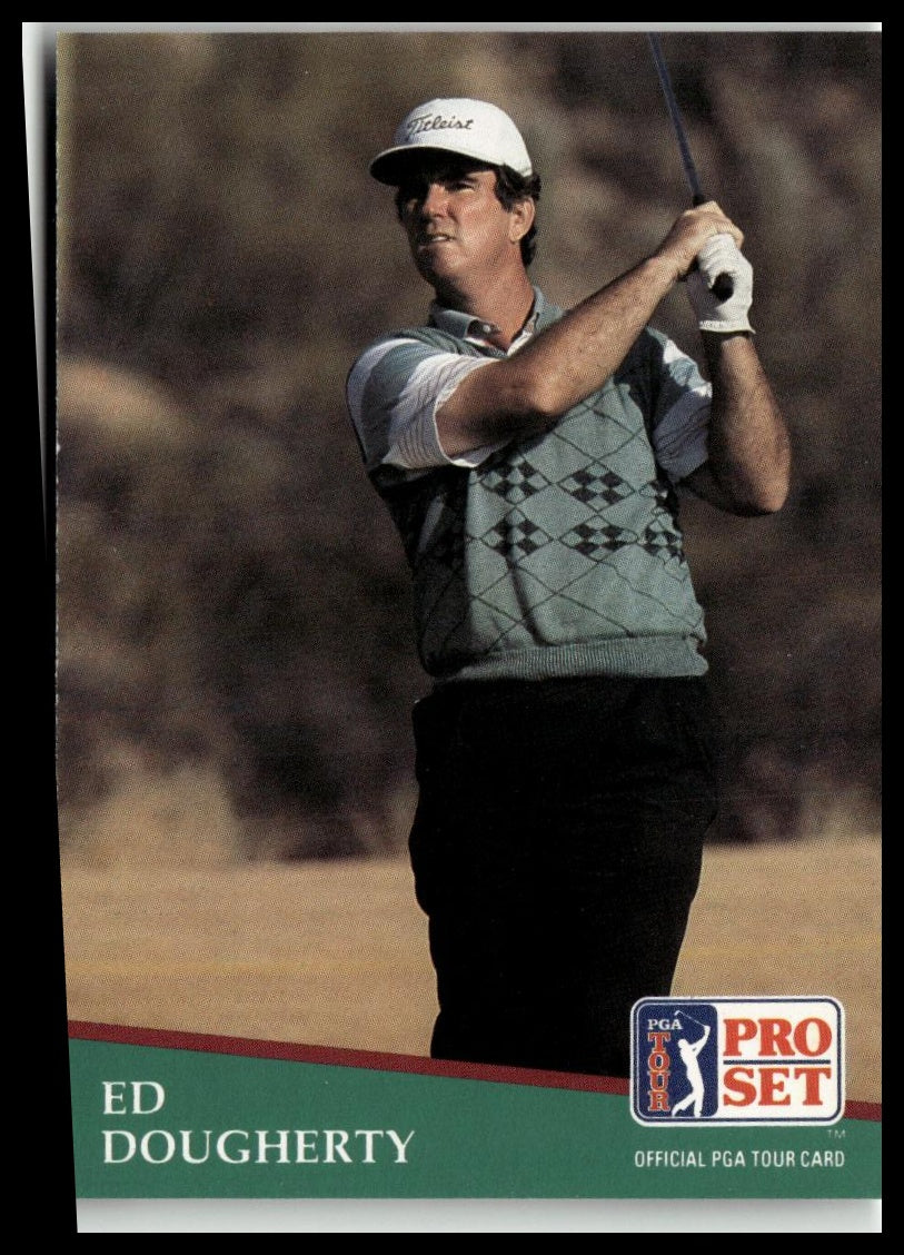 Golf Singles 1991 Pro Set PGA Tour [184 Ed Dougherty
