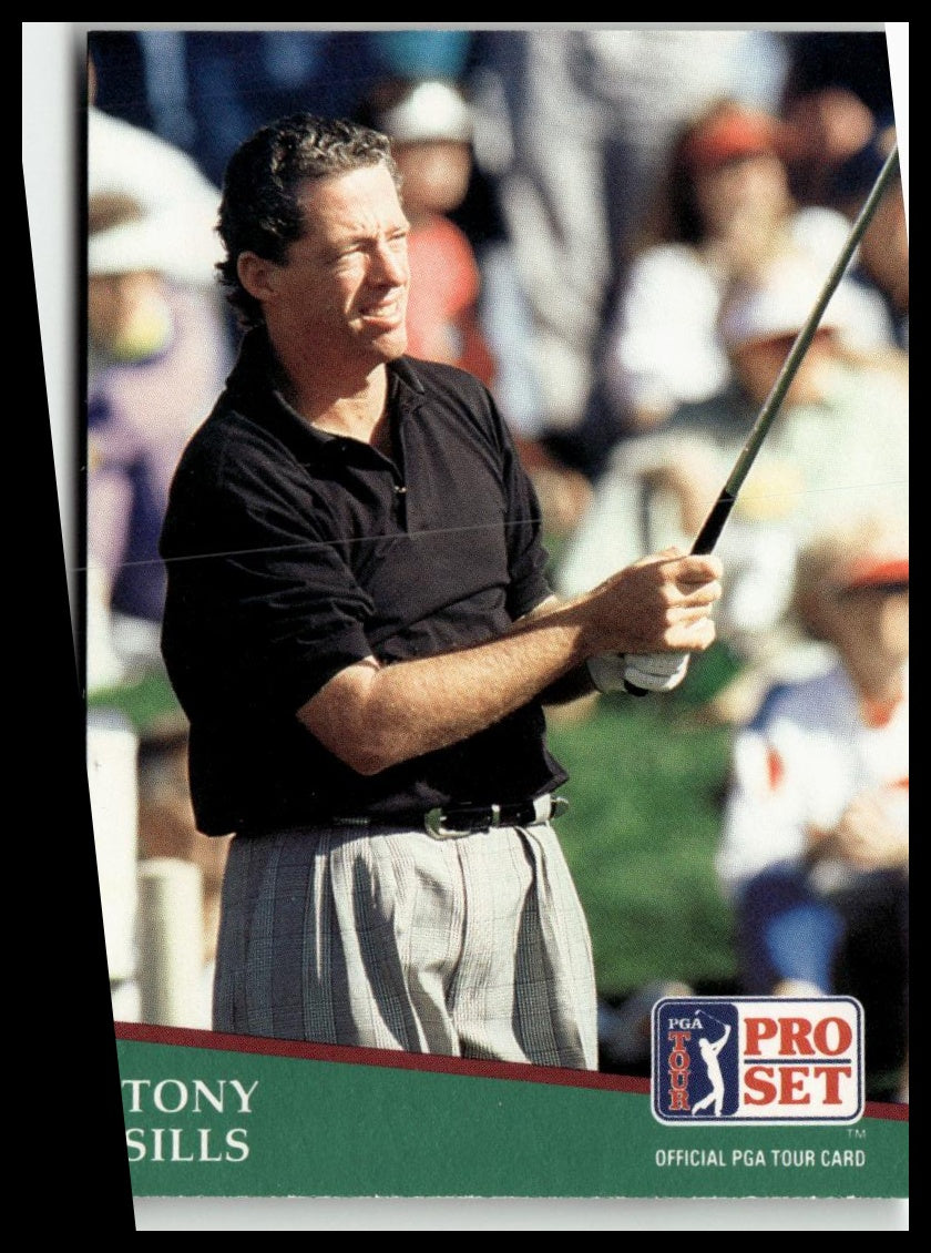 Golf Singles 1991 Pro Set PGA Tour [47 Tony Sills