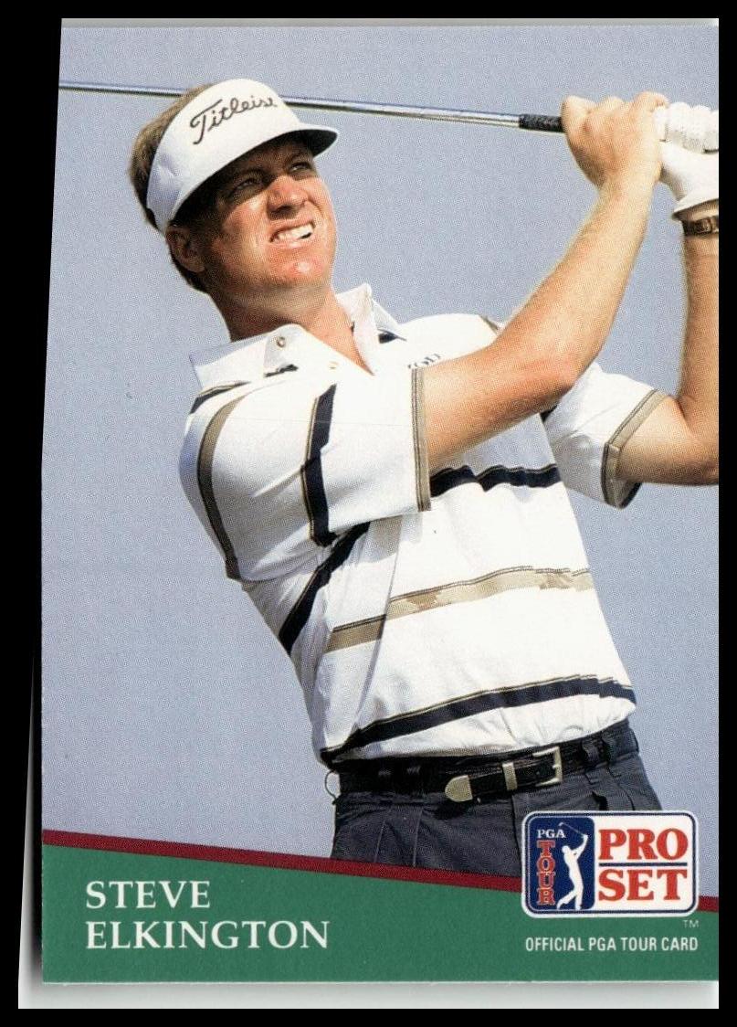 Golf Singles 1991 Pro Set PGA Tour [148 Steve Elkington