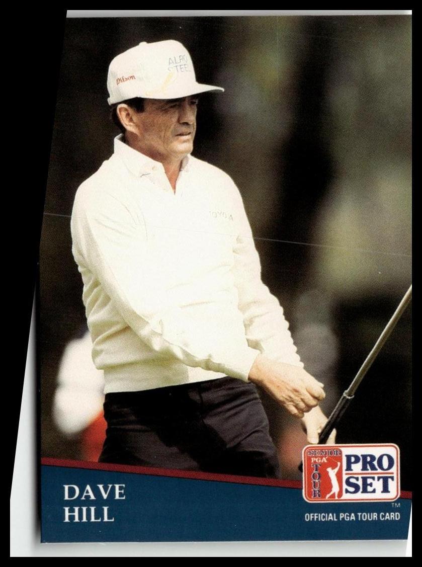 Golf Singles 1991 Pro Set PGA Tour [195 Dave Hill