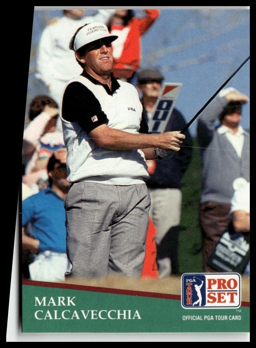 Golf Singles 1991 Pro Set PGA Tour [160 Mark Calcavecchia
