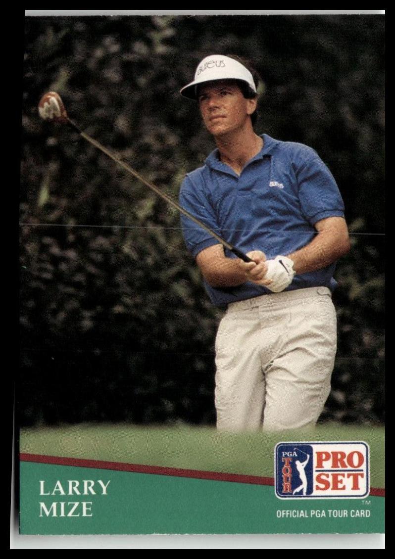 Golf Singles 1991 Pro Set PGA Tour [64 Larry Mize