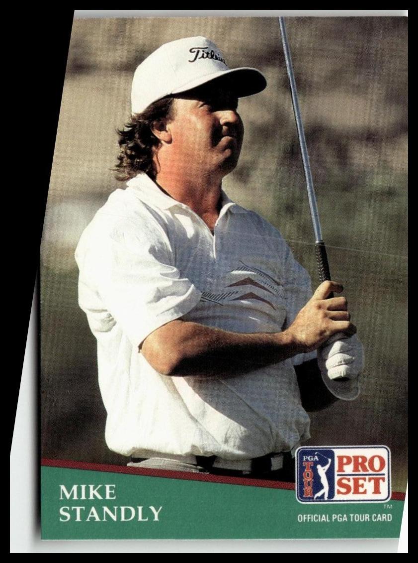 Golf Singles 1991 Pro Set PGA Tour [162 Mike Standly