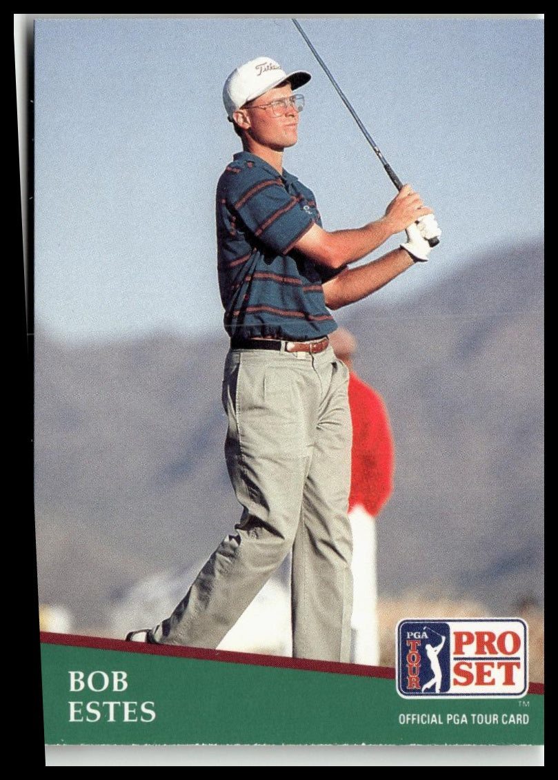 Golf Singles 1991 Pro Set PGA Tour [102 Bob Estes