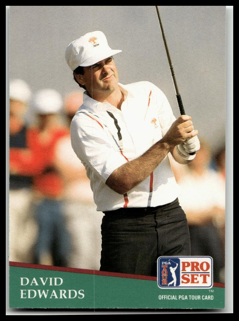 Golf Singles 1991 Pro Set PGA Tour [24 David Edwards