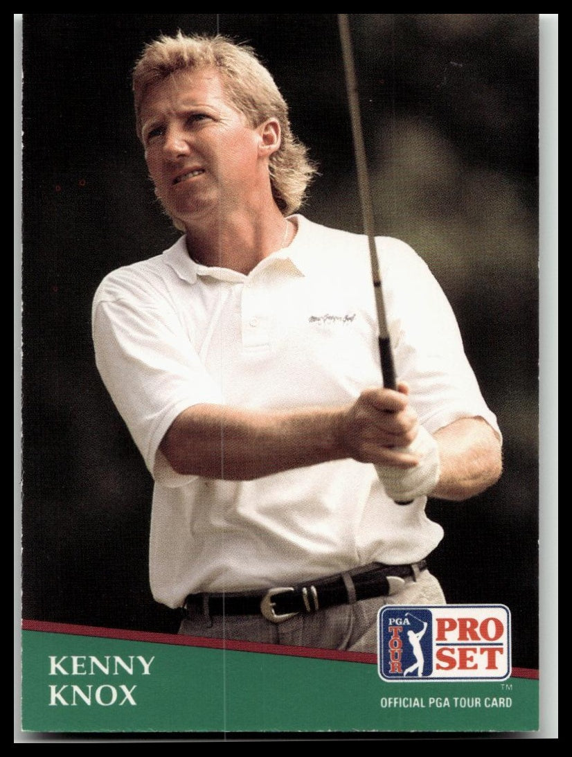 Golf Singles 1991 Pro Set PGA Tour [89 Kenny Knox