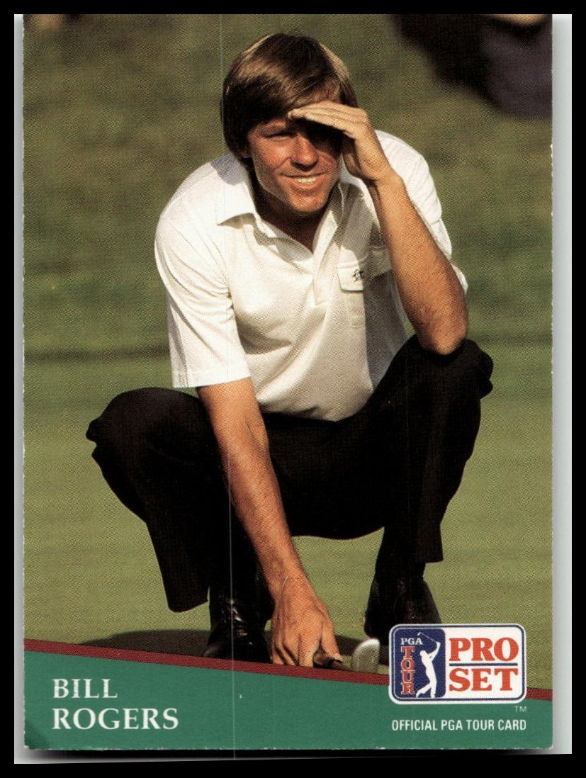 Golf Singles 1991 Pro Set PGA Tour [7 Bill Rogers