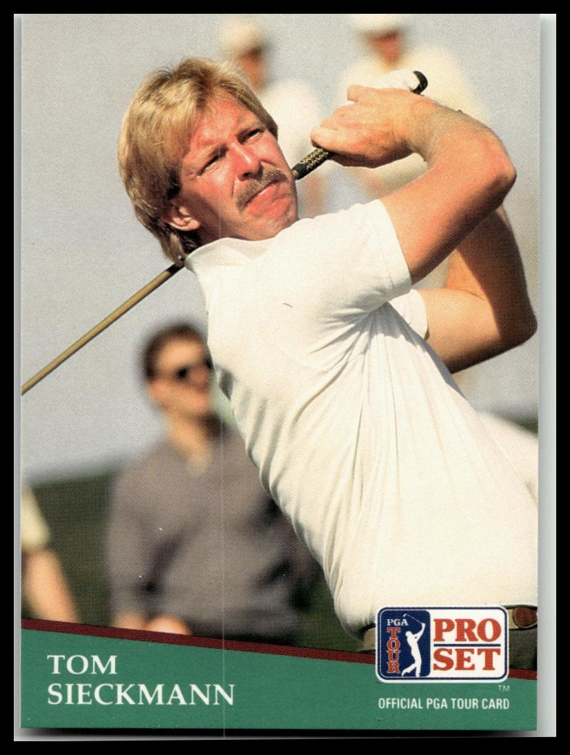 Golf Singles 1991 Pro Set PGA Tour [188 Tom Sieckmann