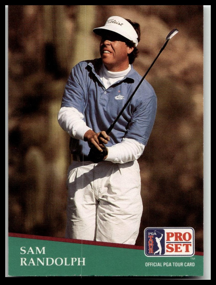 Golf Singles 1991 Pro Set PGA Tour [98 Sam Randolph