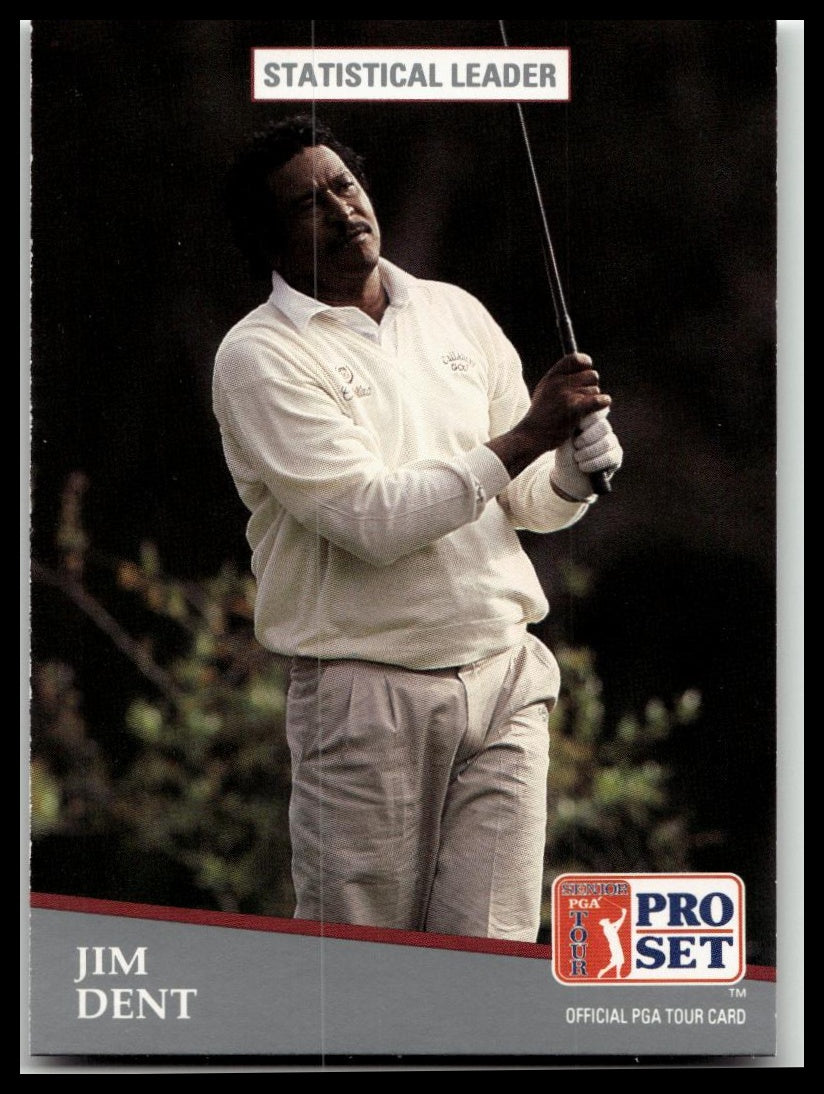 Golf Singles 1991 Pro Set PGA Tour [279 Jim Dent