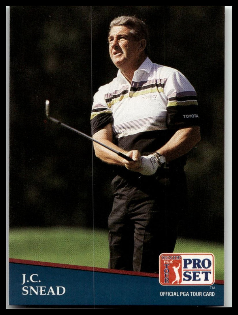Golf Singles 1991 Pro Set PGA Tour [248 J.C. Snead
