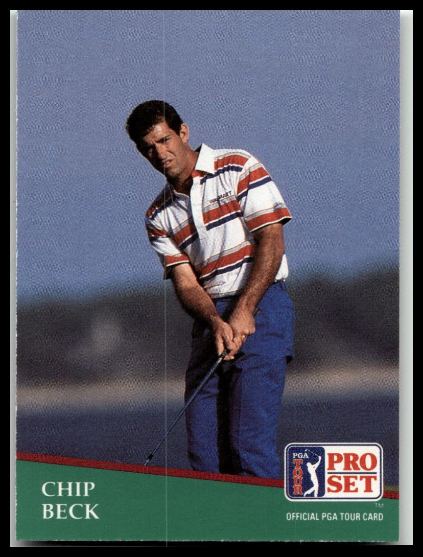 Golf Singles 1991 Pro Set PGA Tour [71 Chip Beck