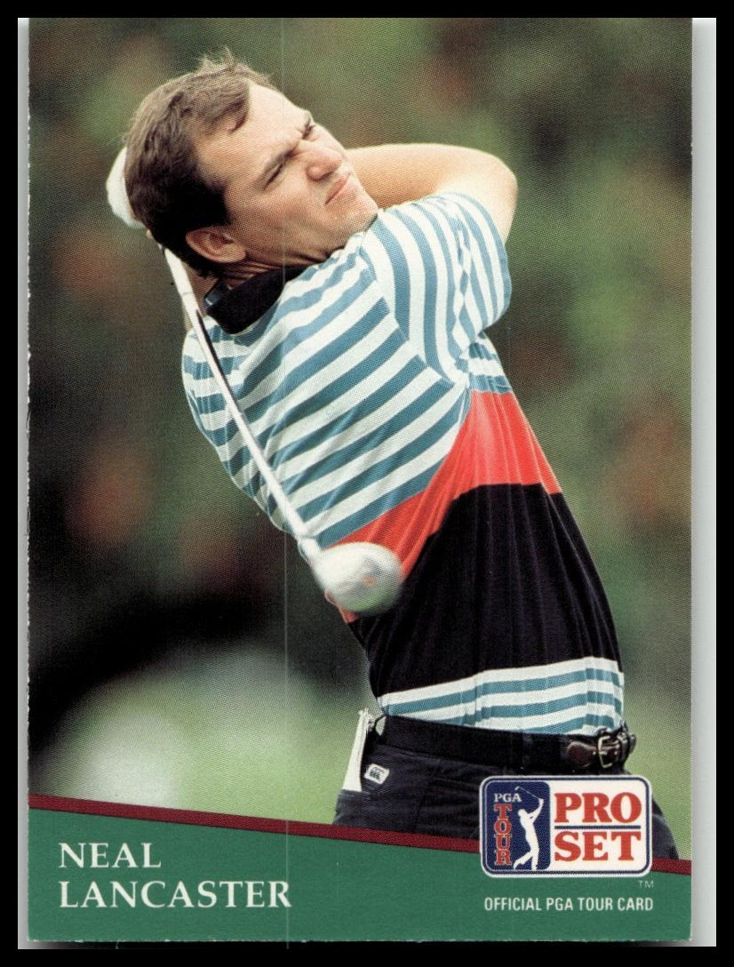 Golf Singles 1991 Pro Set PGA Tour [85 Neal Lancaster