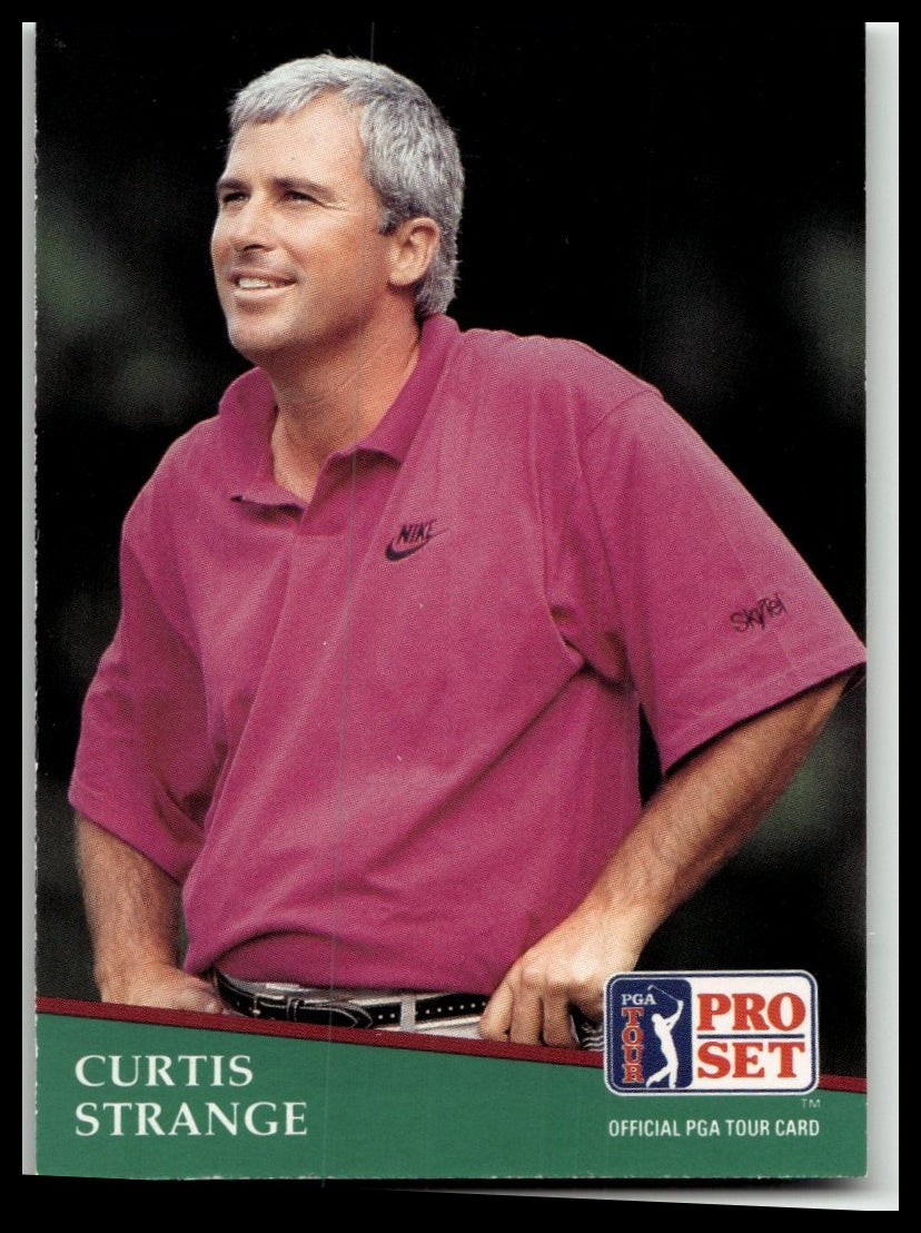 Golf Singles 1991 Pro Set PGA Tour [75 Curtis Strange