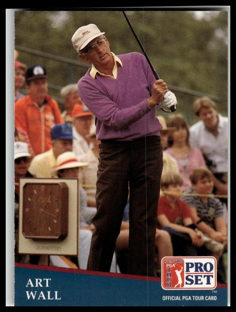 Golf Singles 1991 Pro Set PGA Tour [205 Art Wall