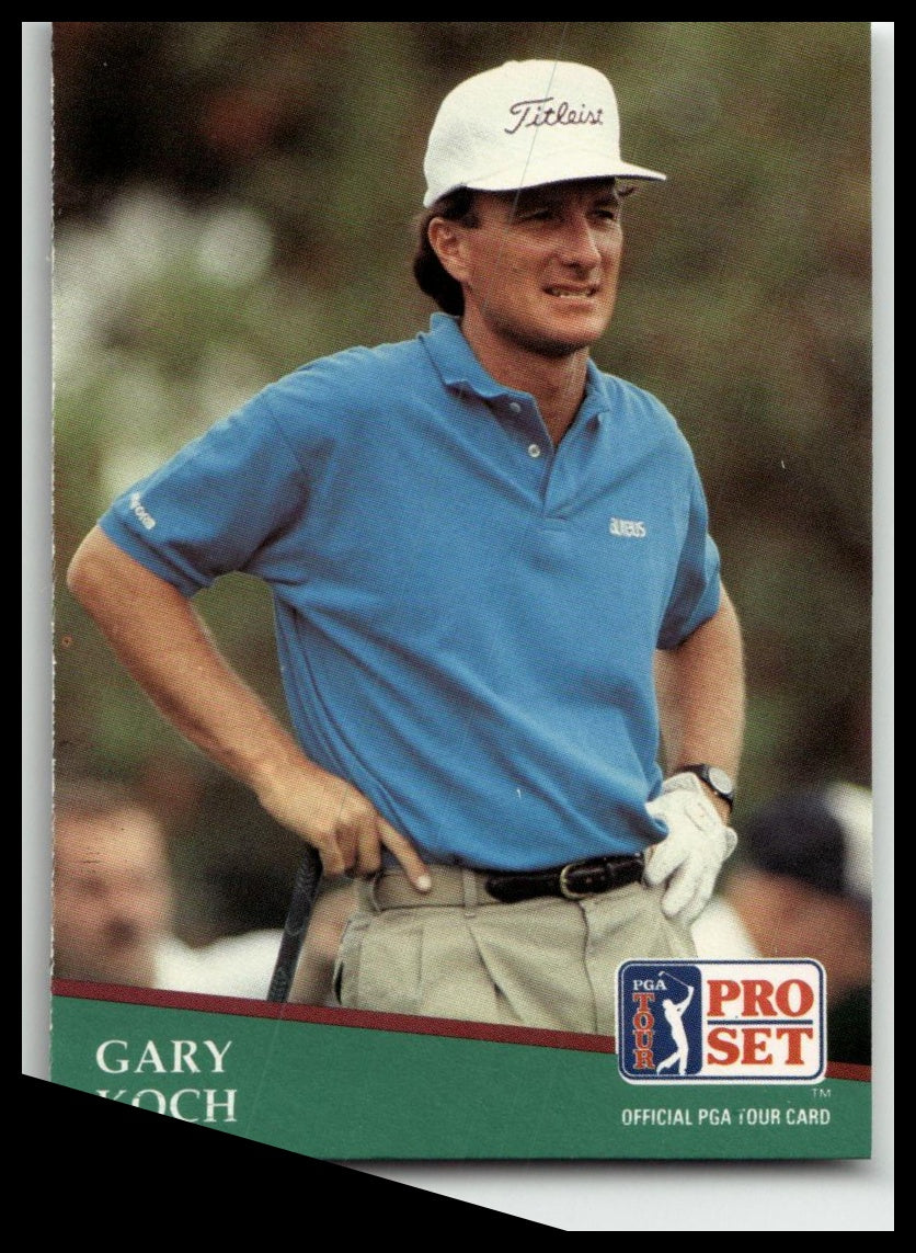 Golf Singles 1991 Pro Set PGA Tour [267 Gary Koch