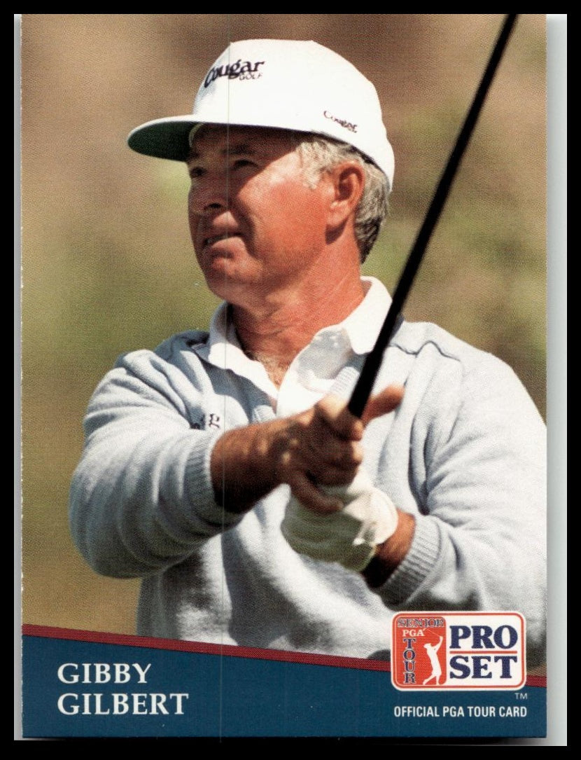 Golf Singles 1991 Pro Set PGA Tour [207 Gibby Gilbert