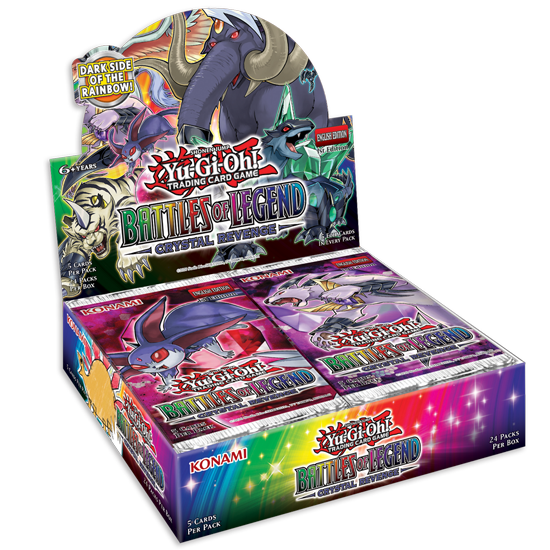 Yu-Gi-Oh! - Battles of Legend: Crystal Revenge Booster (24 Count)