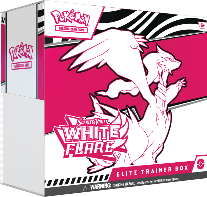 Pokemon TCG: Scarlet & Violet 10.5 - White Flare - Elite Trainer Box Reshiram