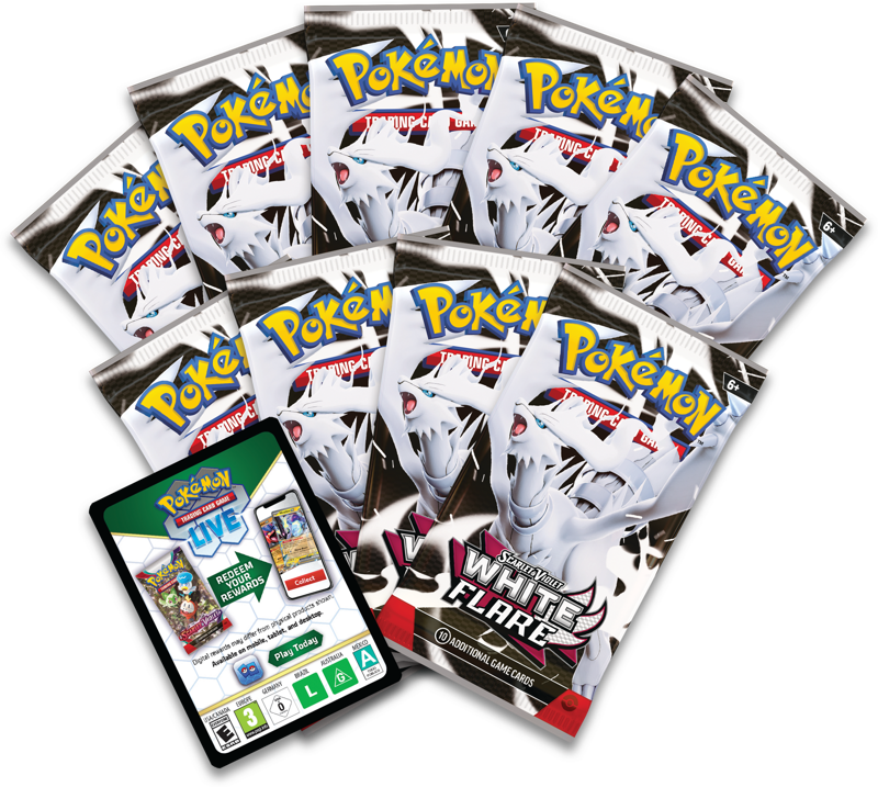 Pokemon TCG: Scarlet & Violet 10.5 - White Flare - Elite Trainer Box Reshiram