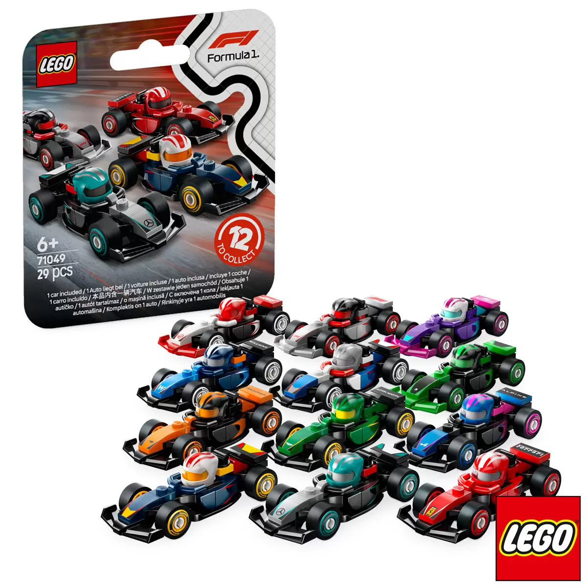 LEGO F1 Mini-Figure 71049 (36 pcs Box)