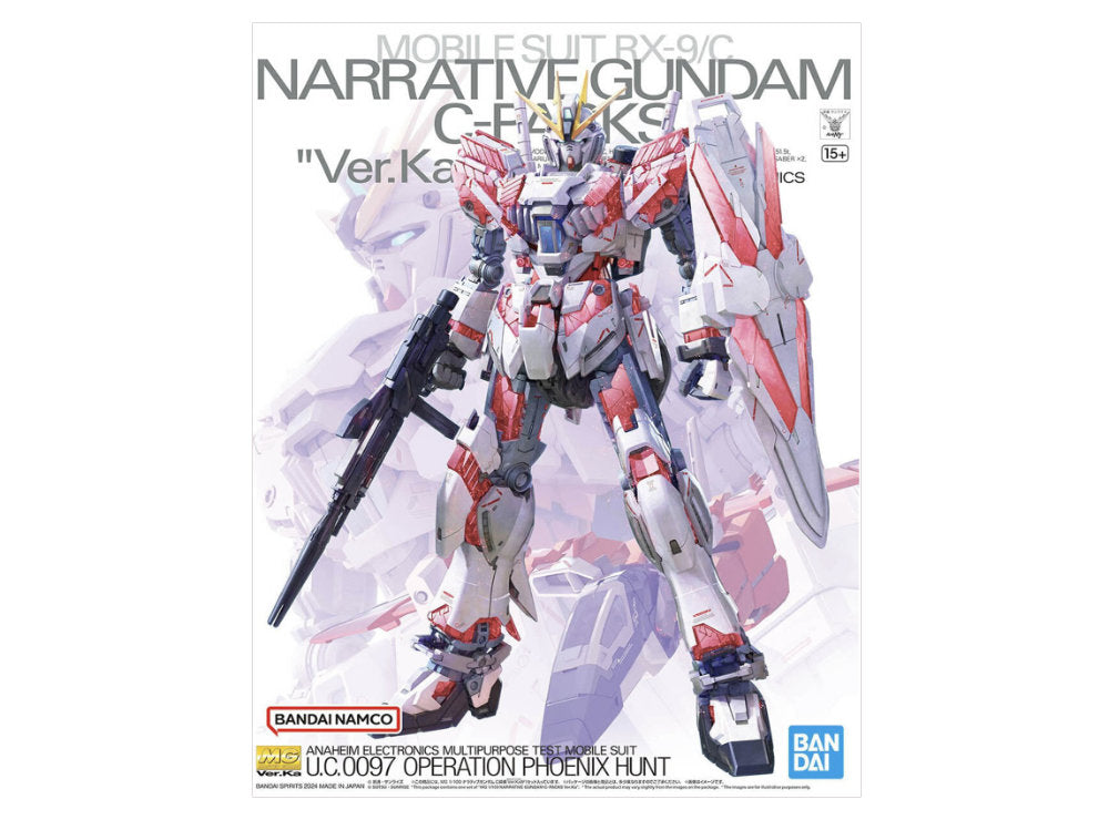 MG 1/100 Narrative Gundam C-Packs Ver.Ka