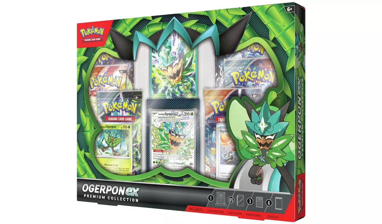 Pokemon TCG: Ogerpon ex - Premium Collection