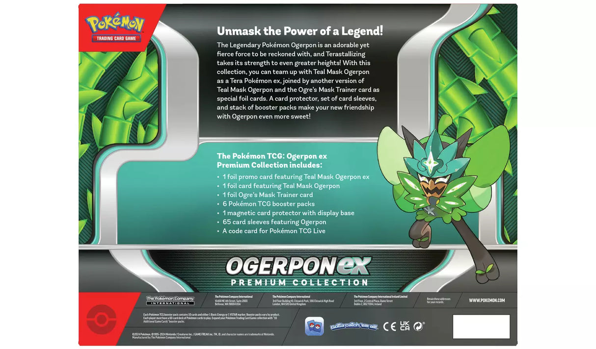Pokemon TCG: Ogerpon ex - Premium Collection