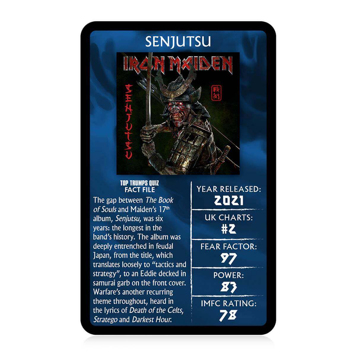 Top Trumps Iron Maiden Card Game