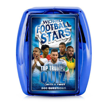 Top Trumps World Football Stars Blue Top Quiz Game