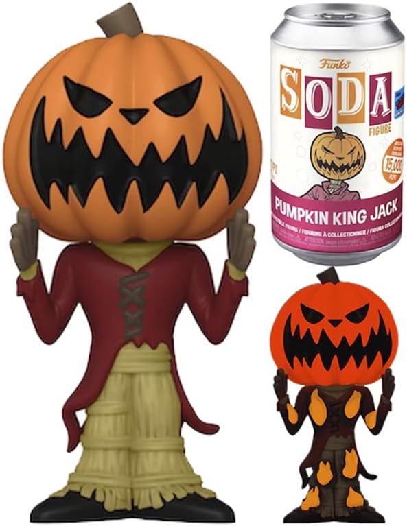 Funko Vinyl Soda: Disney: The Nightmare Before Christmas - Pumpkin King Jack