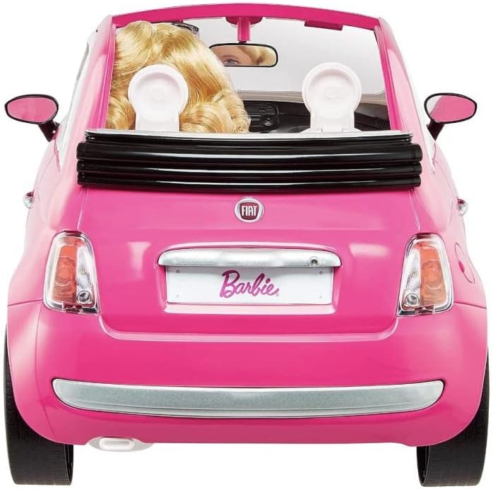 Barbie Doll and Fiat 500 Playset