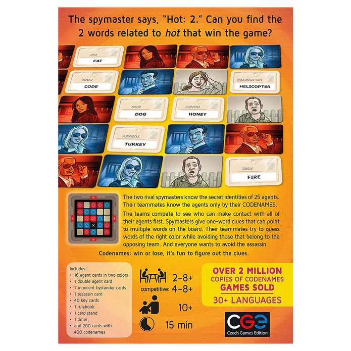 Codenames Board Game