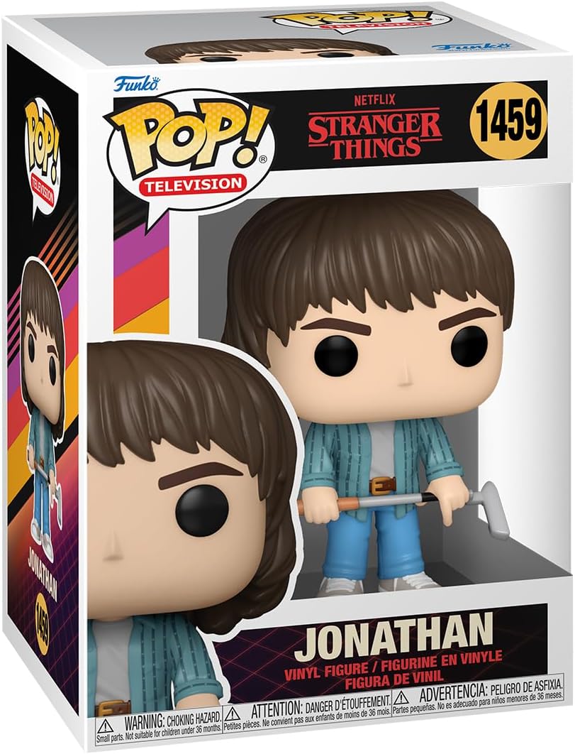 Funko Pop! Television: Stranger Things - Jonathan (with Golf Club) [1459 Vinyl Figure