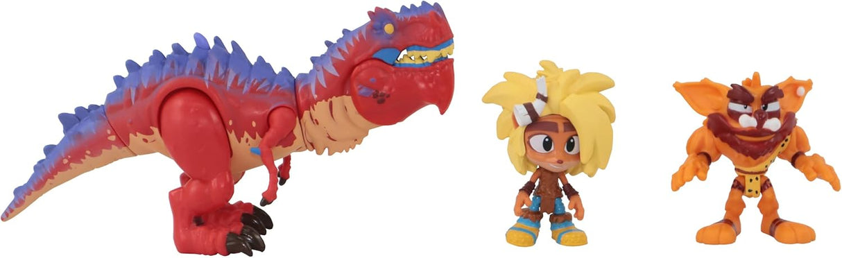 Crash Bandicoot Action figure: Dino Dash Diorama