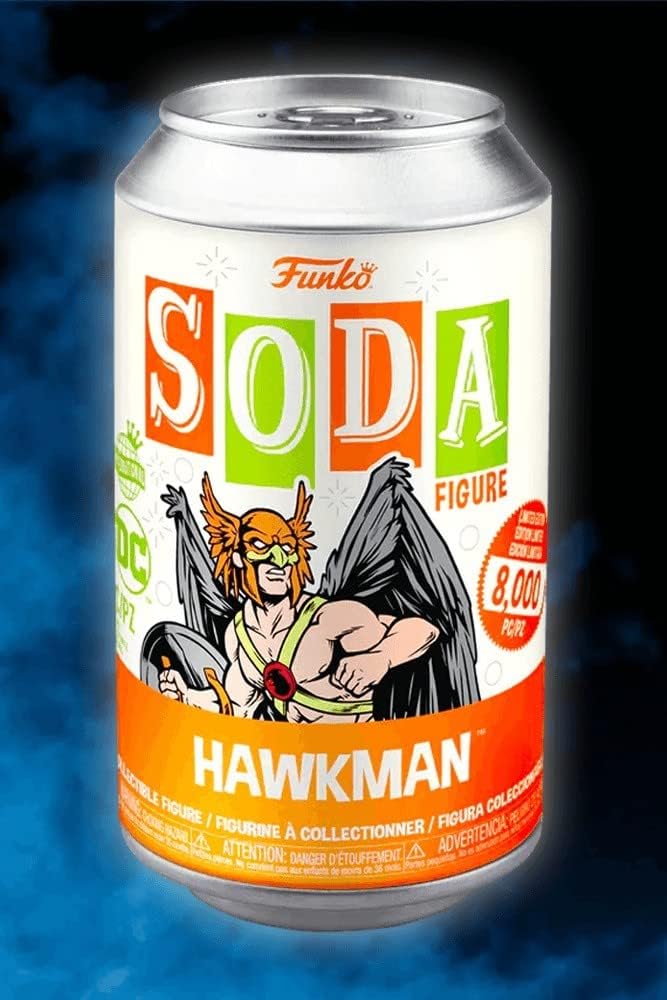Funko Vinyl Soda: DC Comics - Hawkman