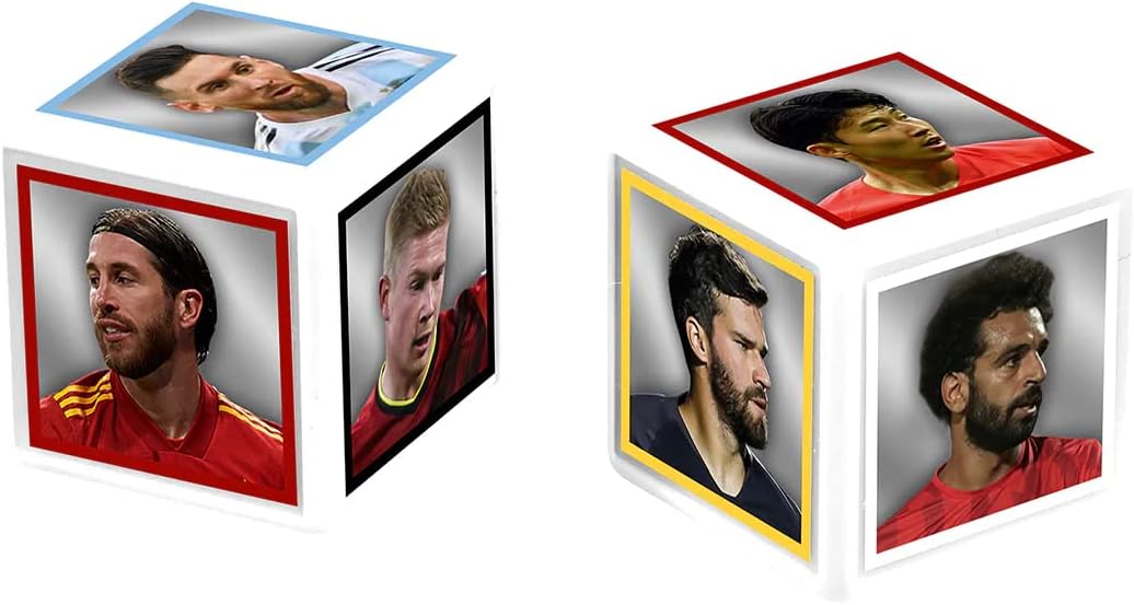 Top Trumps Match World Football Stars - The Crazy Cube Game