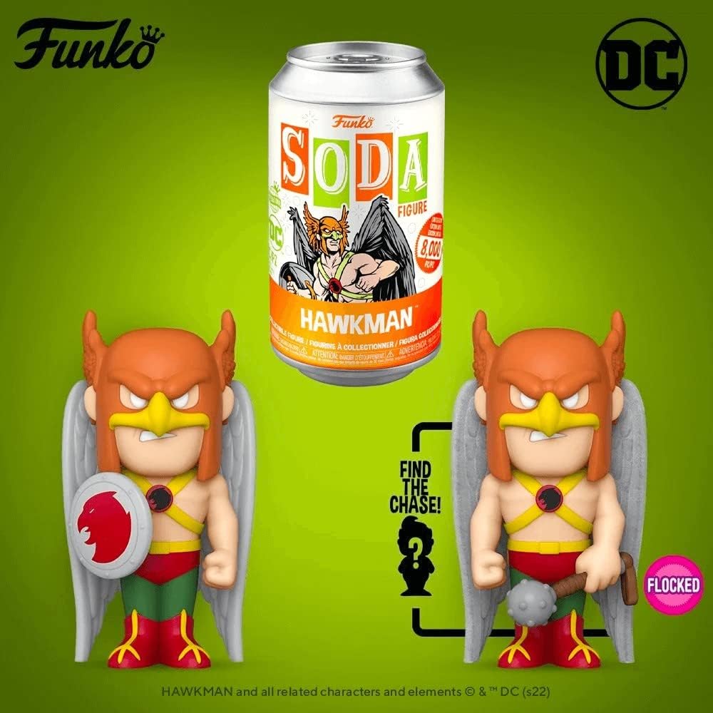 Funko Vinyl Soda: DC Comics - Hawkman