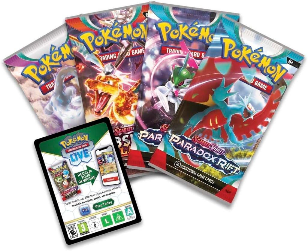 Pokémon TCG: Roaring Moon / Iron Valiant ex Box