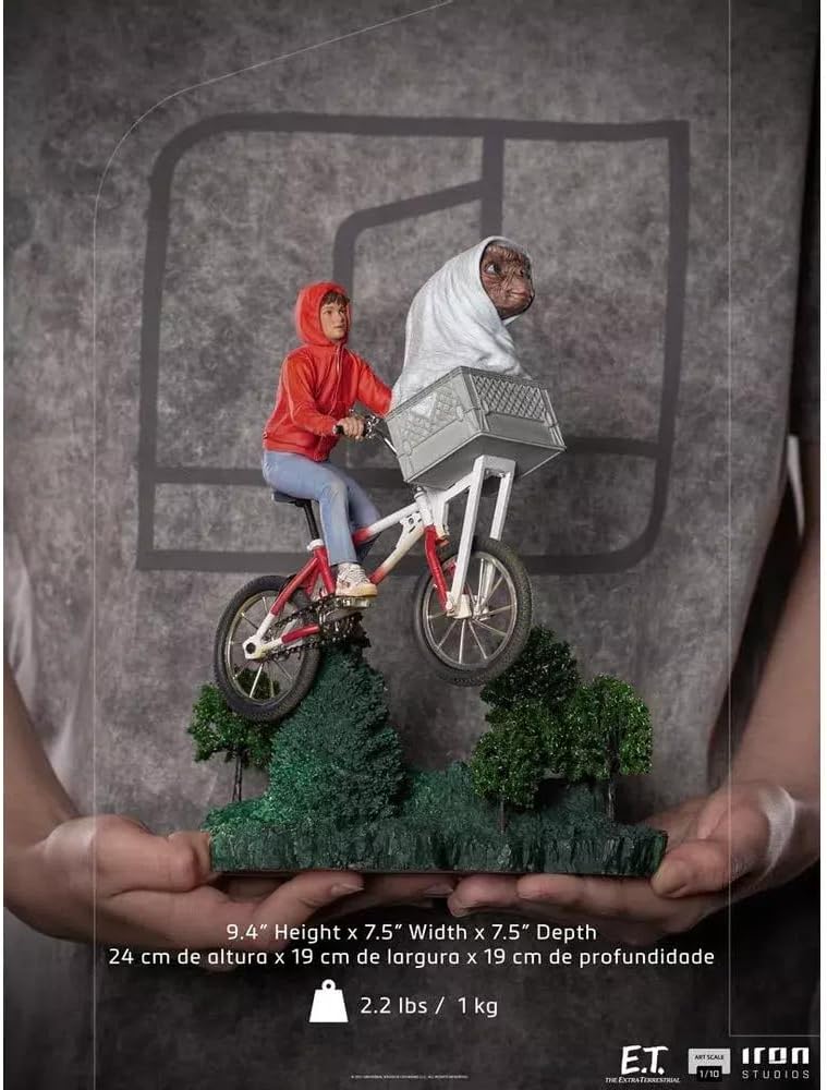 Iron Studios: 1:10 Deluxe Art Scale - E.T. and Elliot Limited Edition Statue
