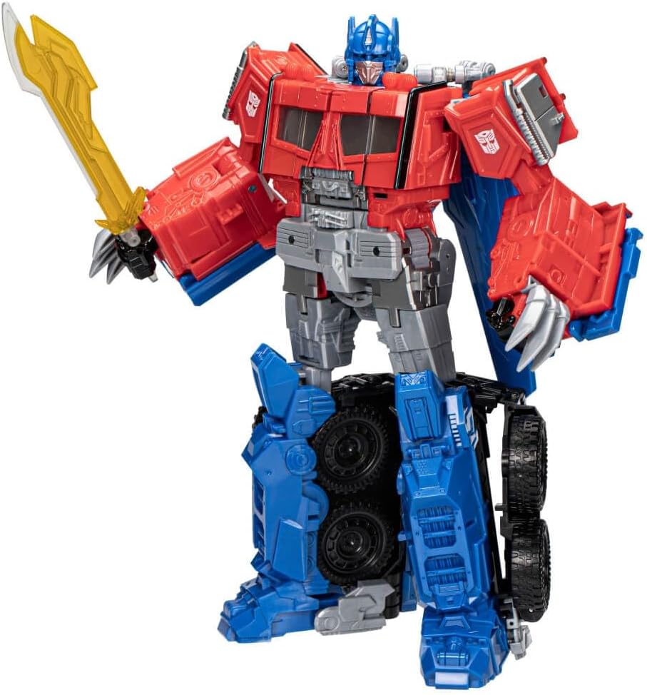 Transformers: Rise of The Beasts 10" Beast Mode Optimus Prime Action figure