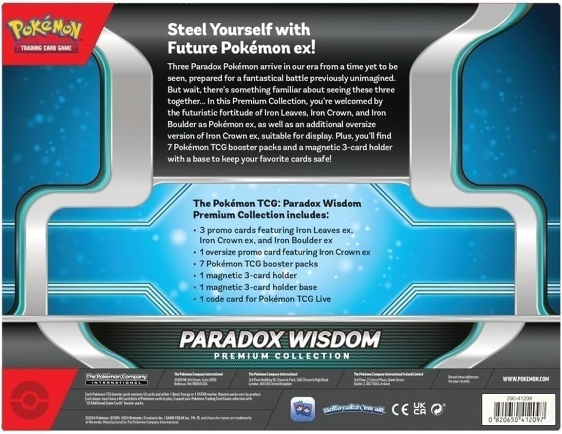 Pokemon TCG: Paradox Wisdom Premium Collection (H&I Exclusive)