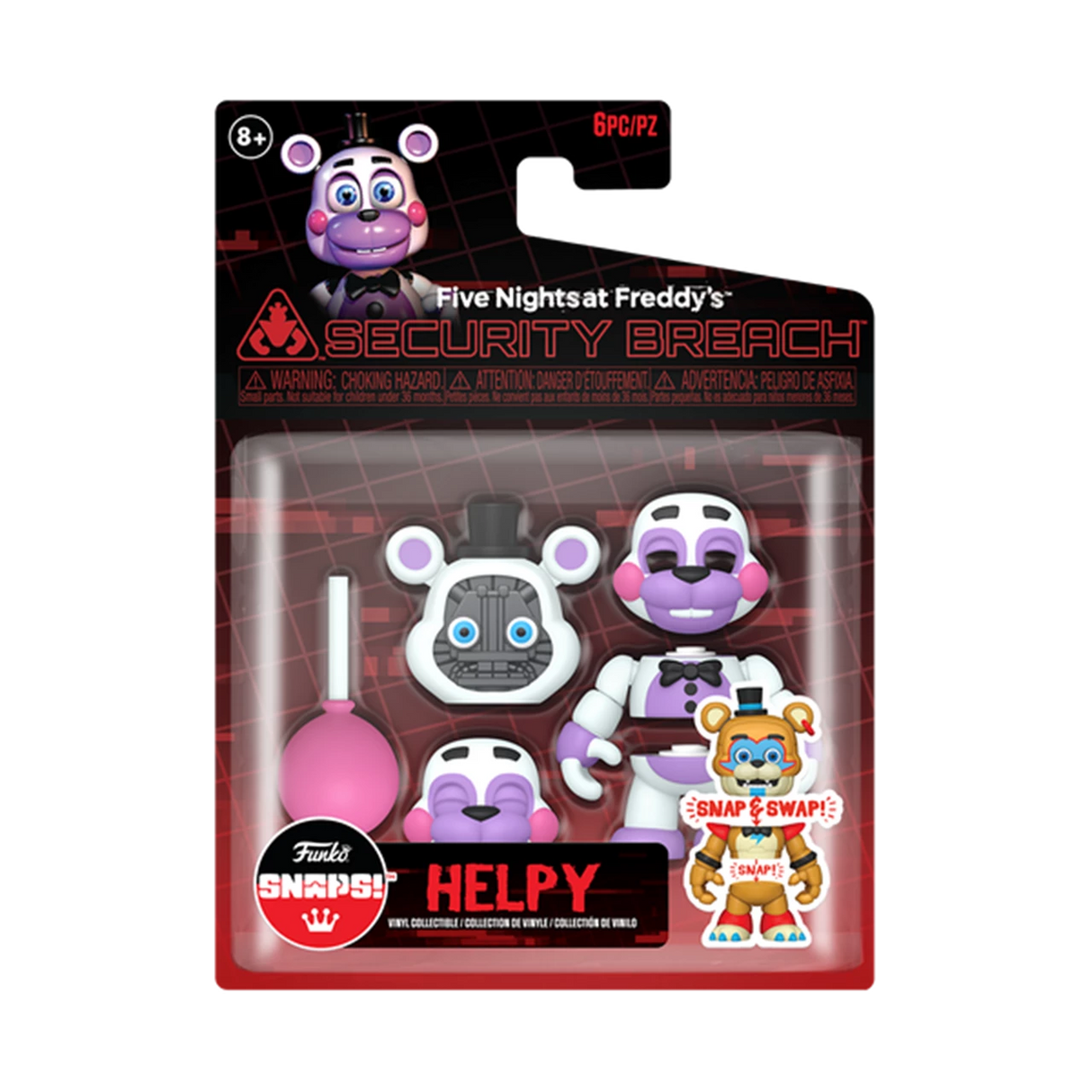 Funko SNAPS!: Five Nights At Freddy's Security Breach - Helpy Vinyl Figure