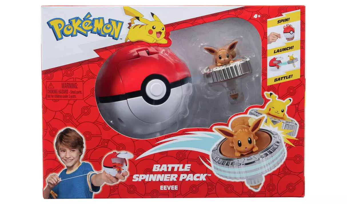 Pokemon Battle Spinner Pack: Eevee & Pokeball