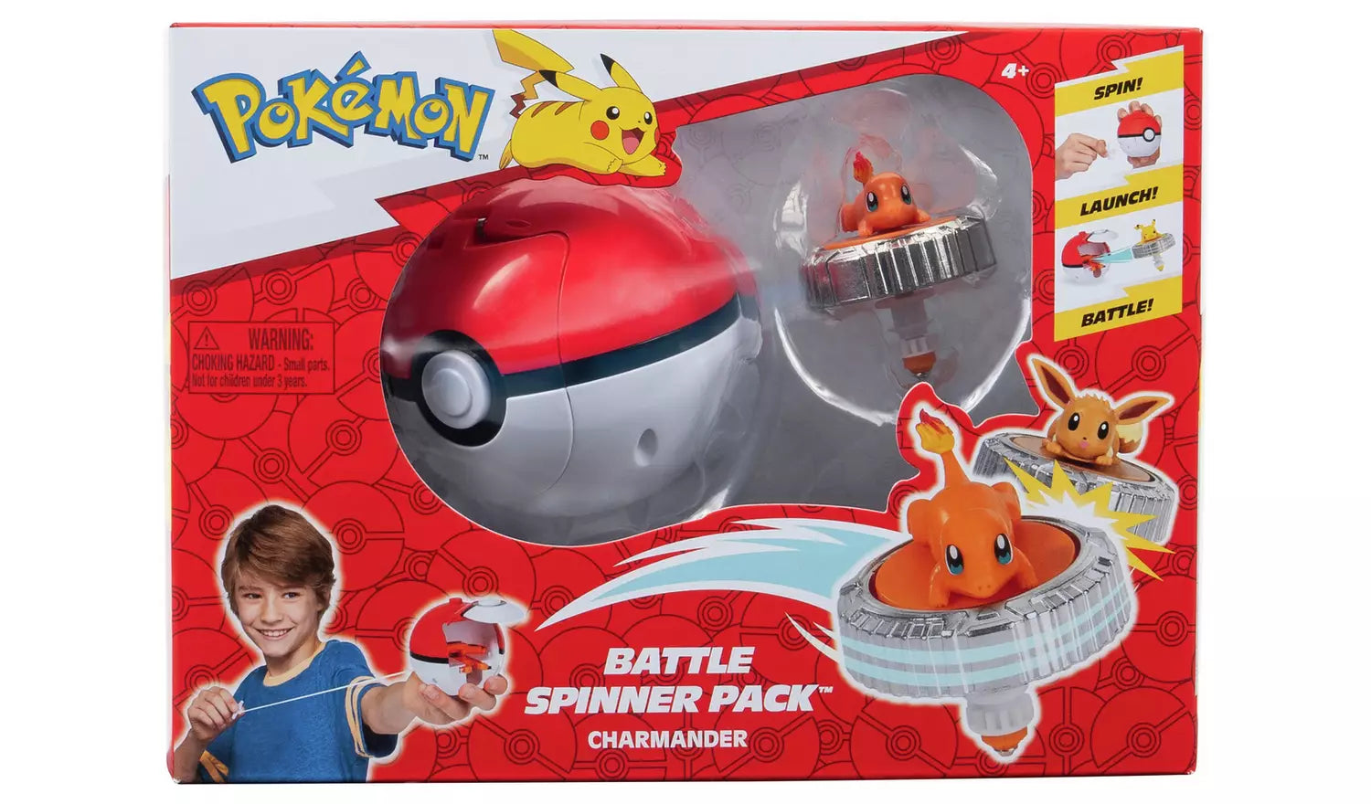 Pokemon Battle Spinner Pack: Charmander & Pokeball