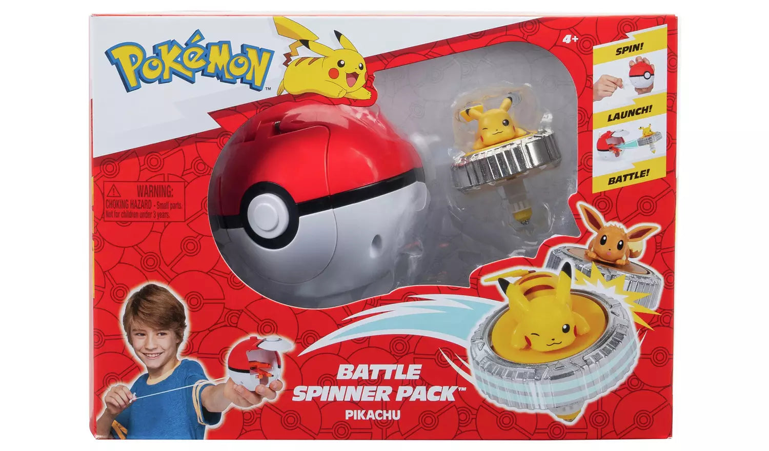 Pokemon Battle Spinner Pack: Pikachu & Pokeball