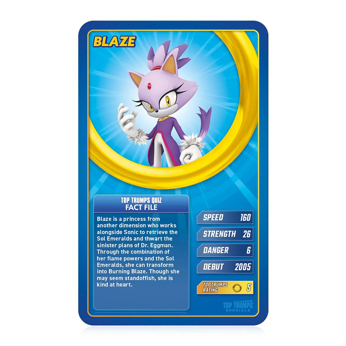 Top Trumps Sonic the Hedgehog Card Game