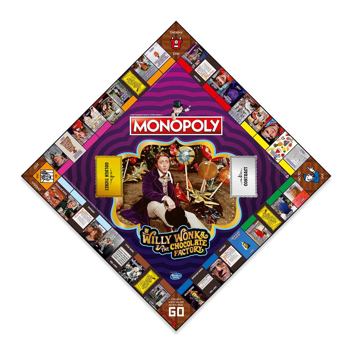 Monopoly Willy Wonka and the Chocolate Factory Board Game
