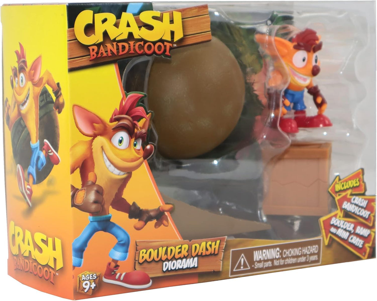 Crash Bandicoot Action figure: Boulder Dash Diorama