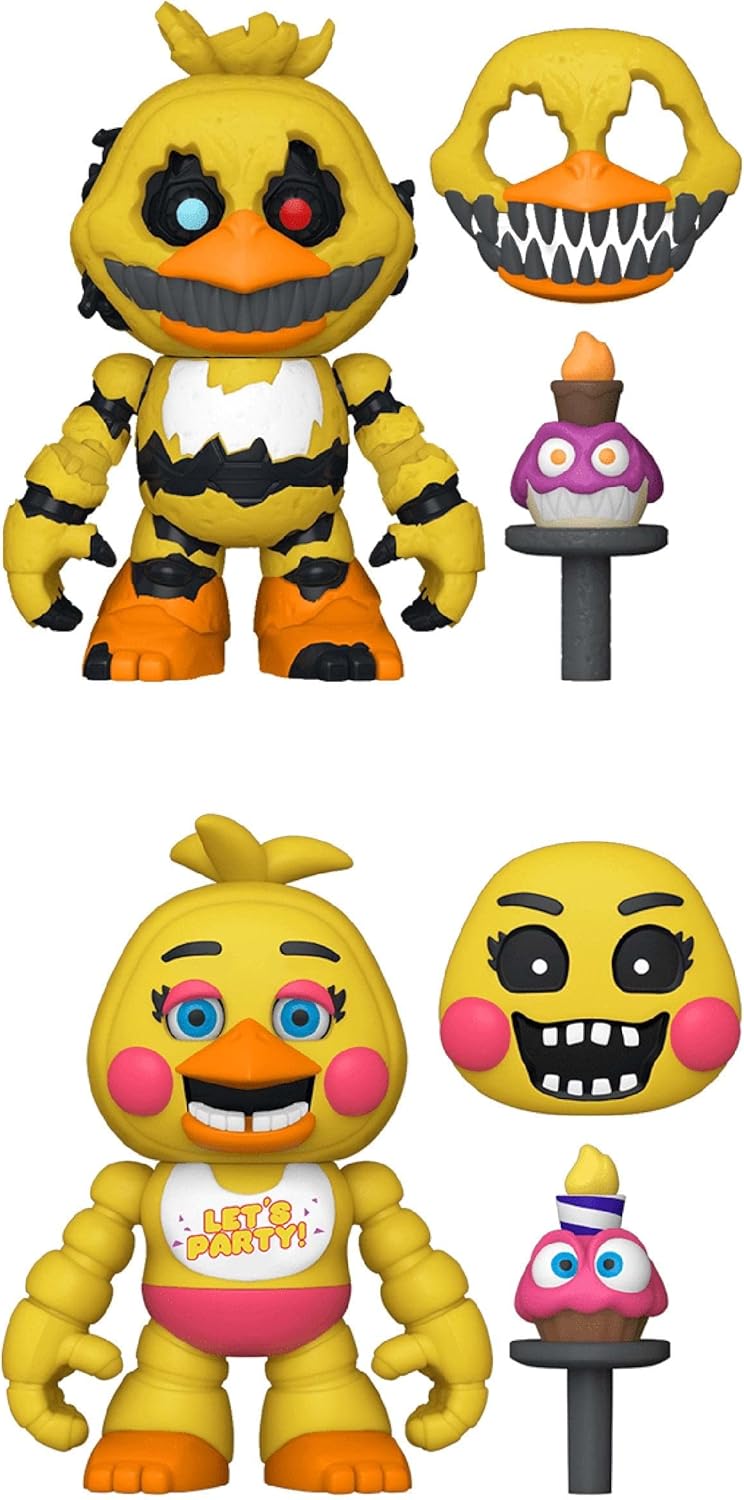 Funko SNAPS!: Five Nights At Freddy's - Toy Chica And Nightmare Chica Vinyl Figure 2 Pack